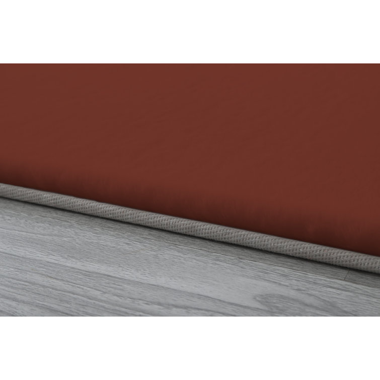 Eider & Ivory™ Knoxville Cotton Brown Rug Wayfair